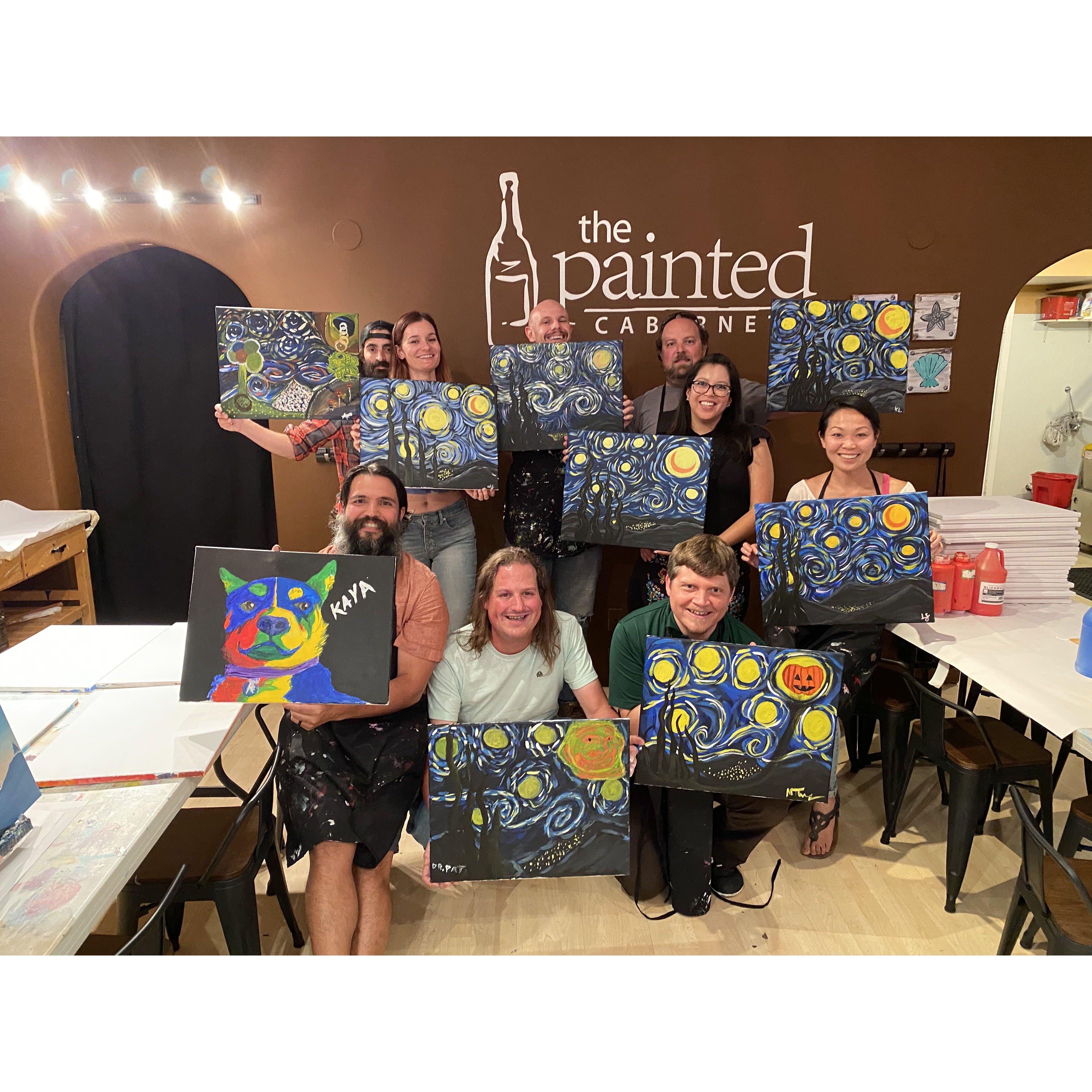 Oct 2021 - Painted Cabernet #1 (Kurt's Birthday)
