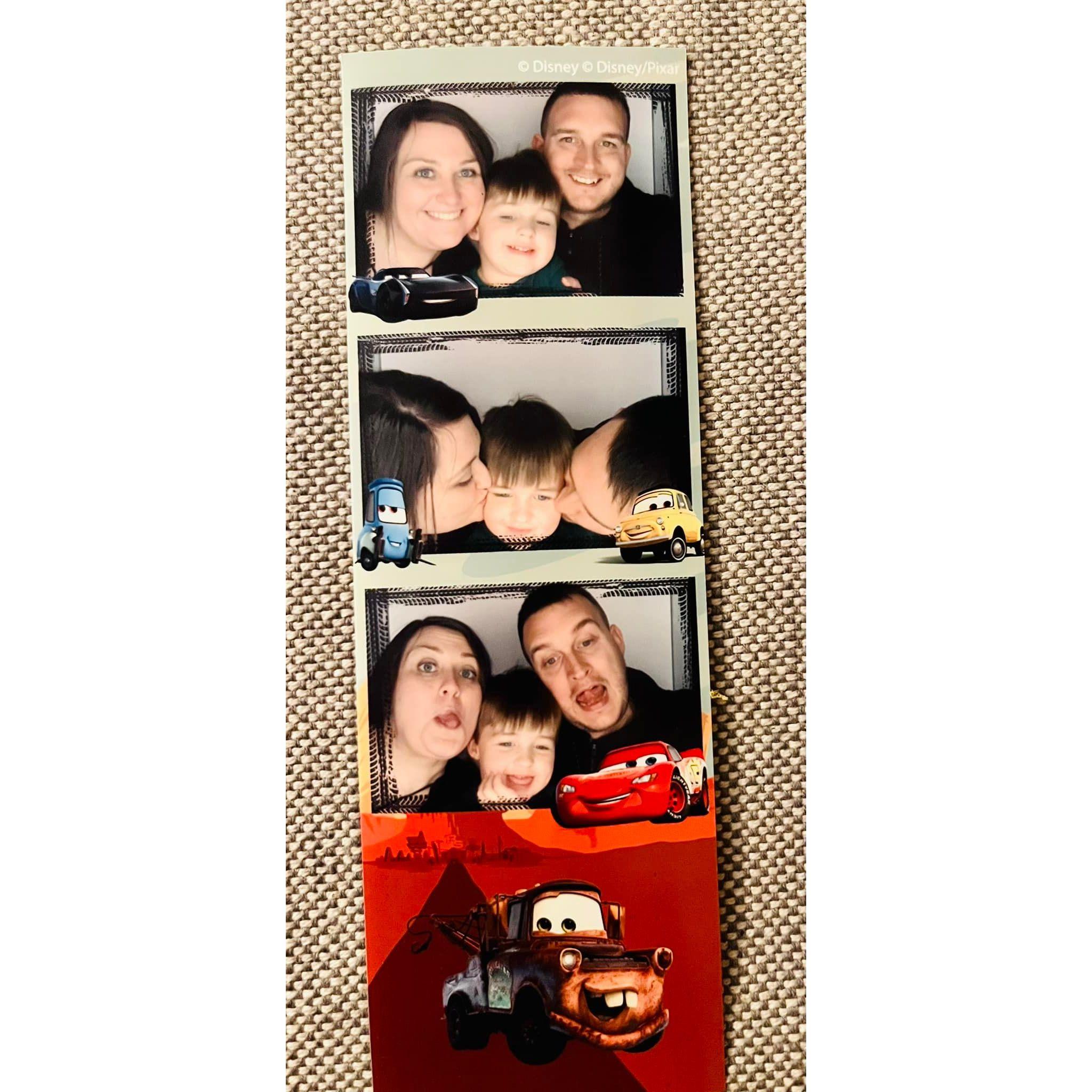 Photo booth to celebrate our engagement!