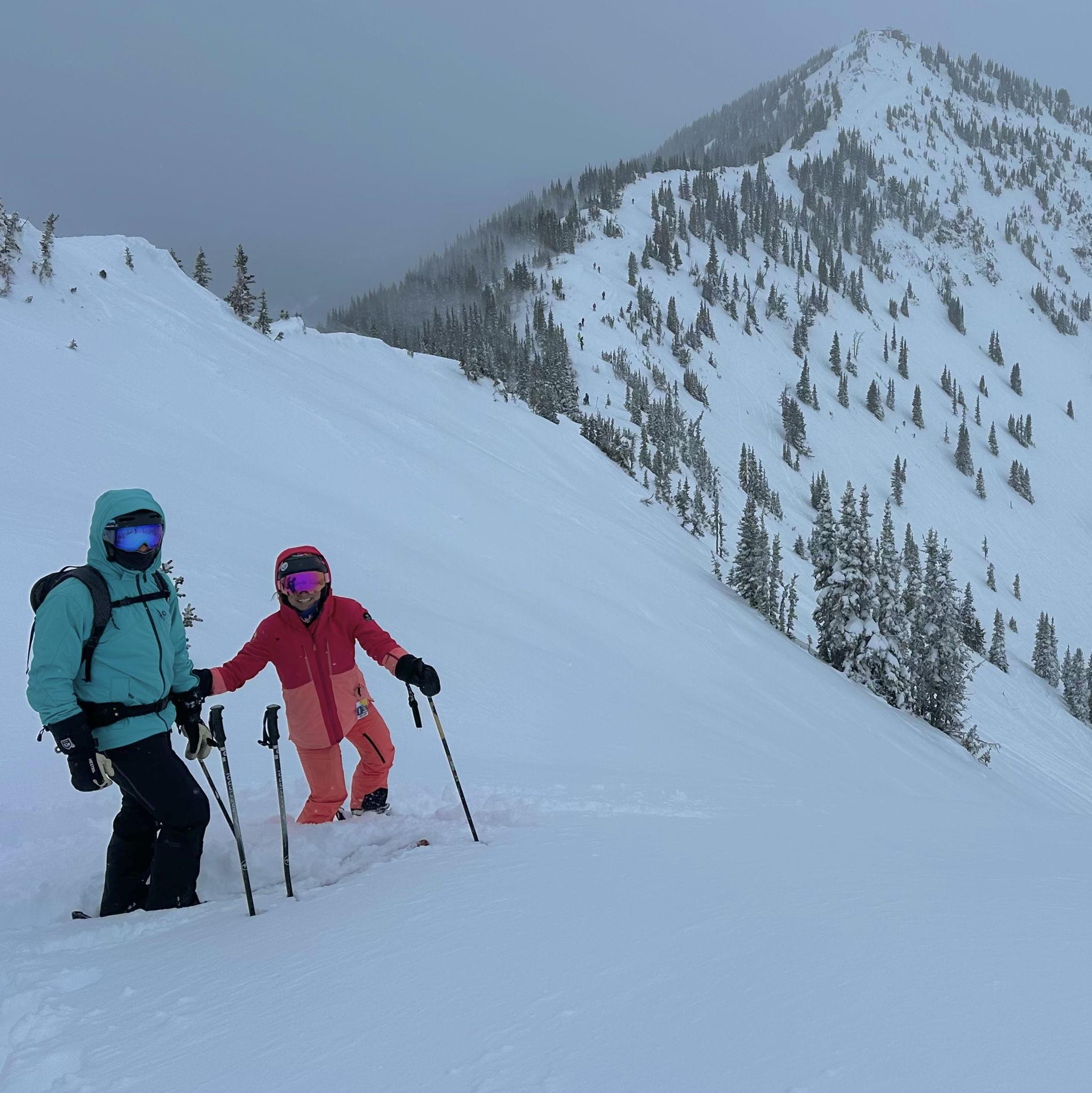 Skiing Crystal Mountain in Washington State 2024