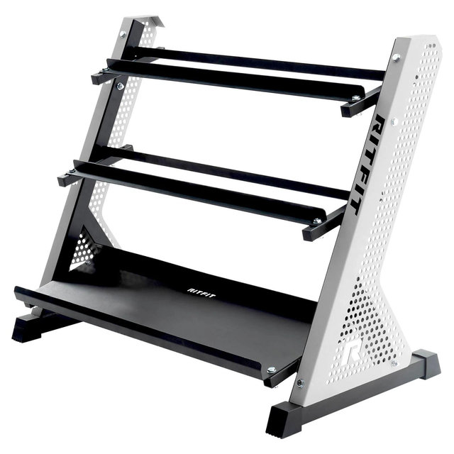 RitFit PWR05 3-Tier Dumbbell Weight Rack