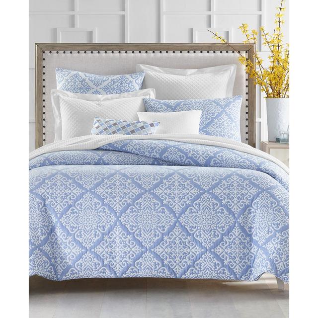 Charter Club Medallion 3-Pc. Full/Queen Comforter Set, Created for Macy's