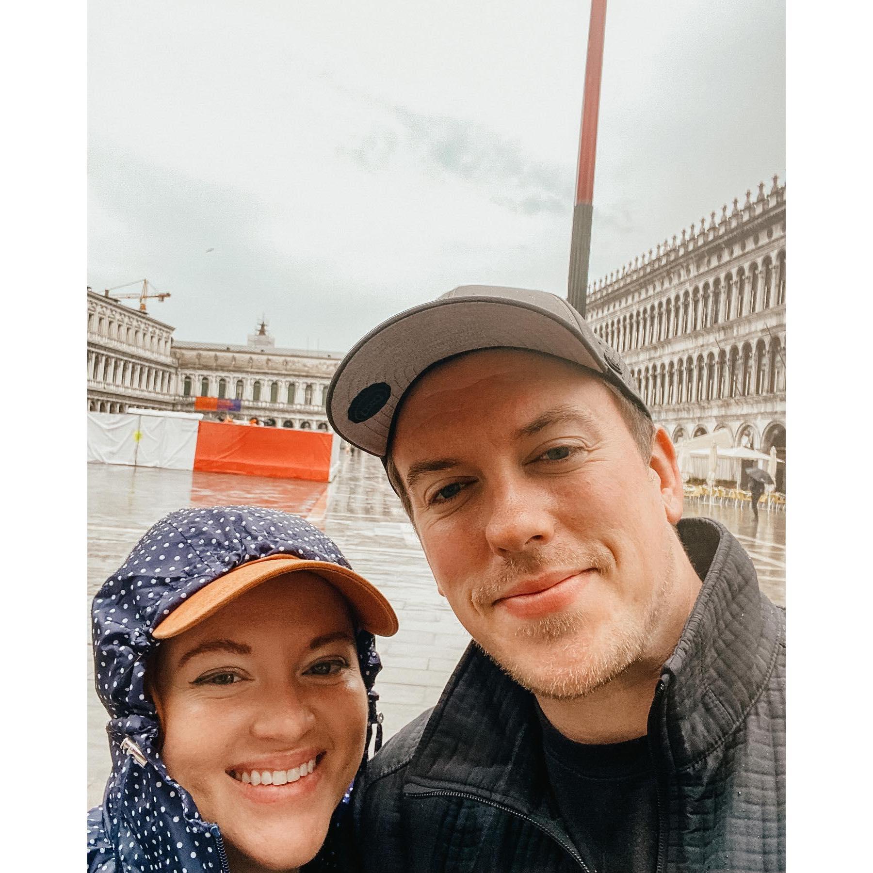 Geoff and Savanna's first trip to Italy! This was taken on one of our first days in Naples, Italy.