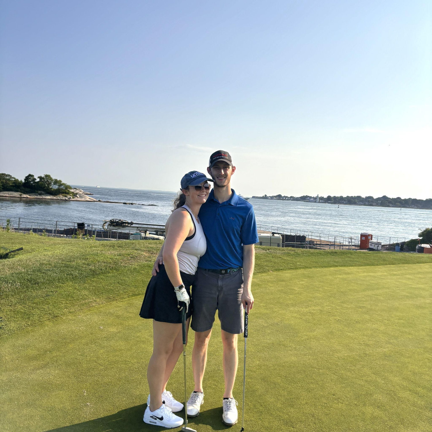 We love golfing together!