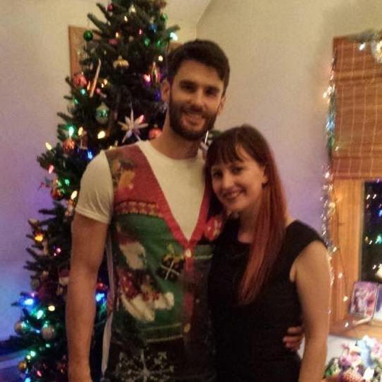 our first Christmas together, 2014