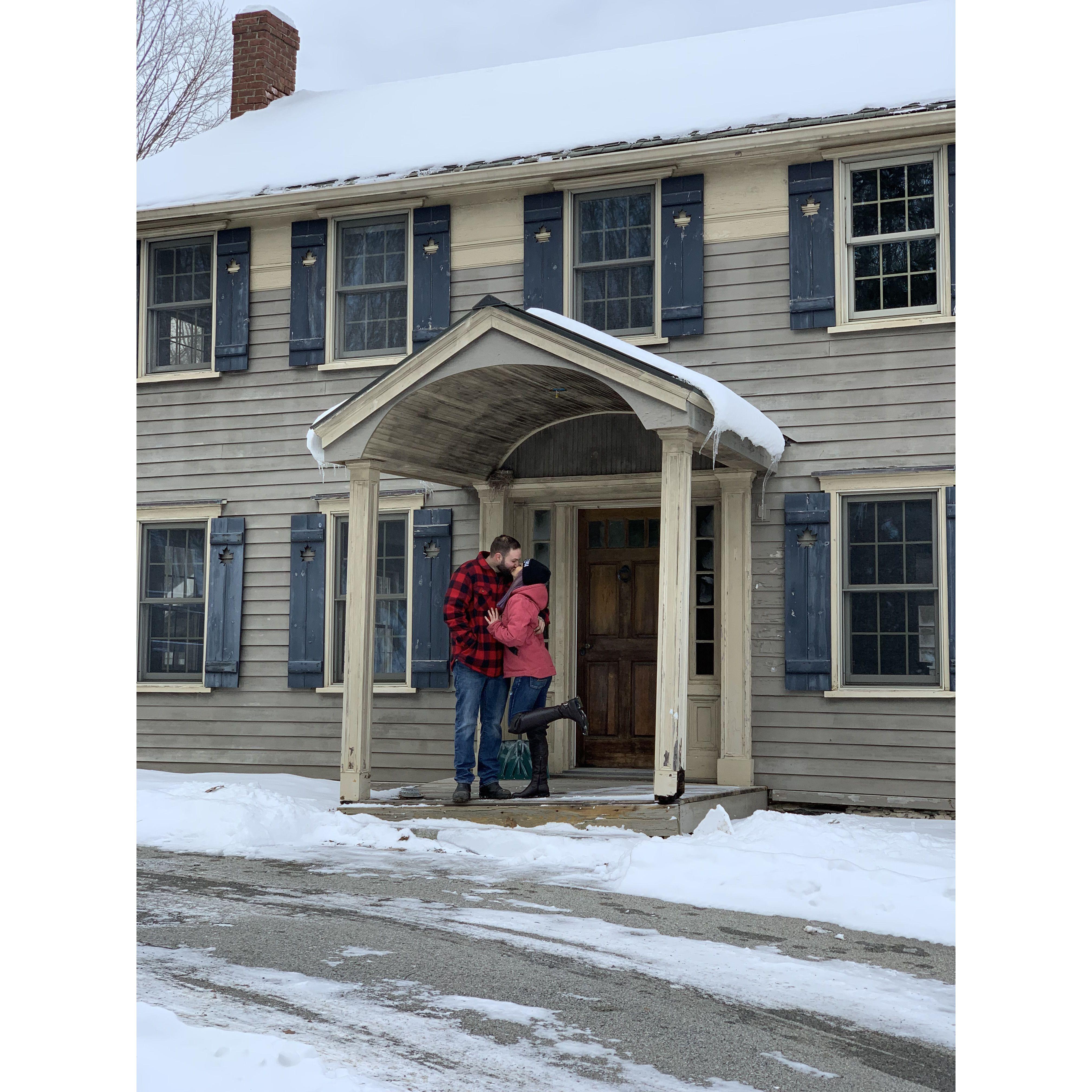 The start of our forever home.