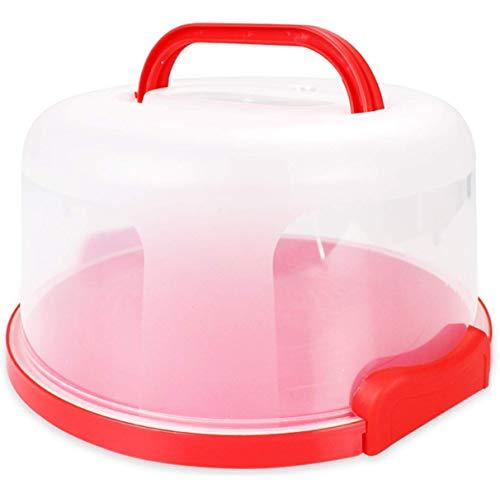 Cake Carrier Holder Cover by Sweet Course Official Large Round Container with Collapsible Handles