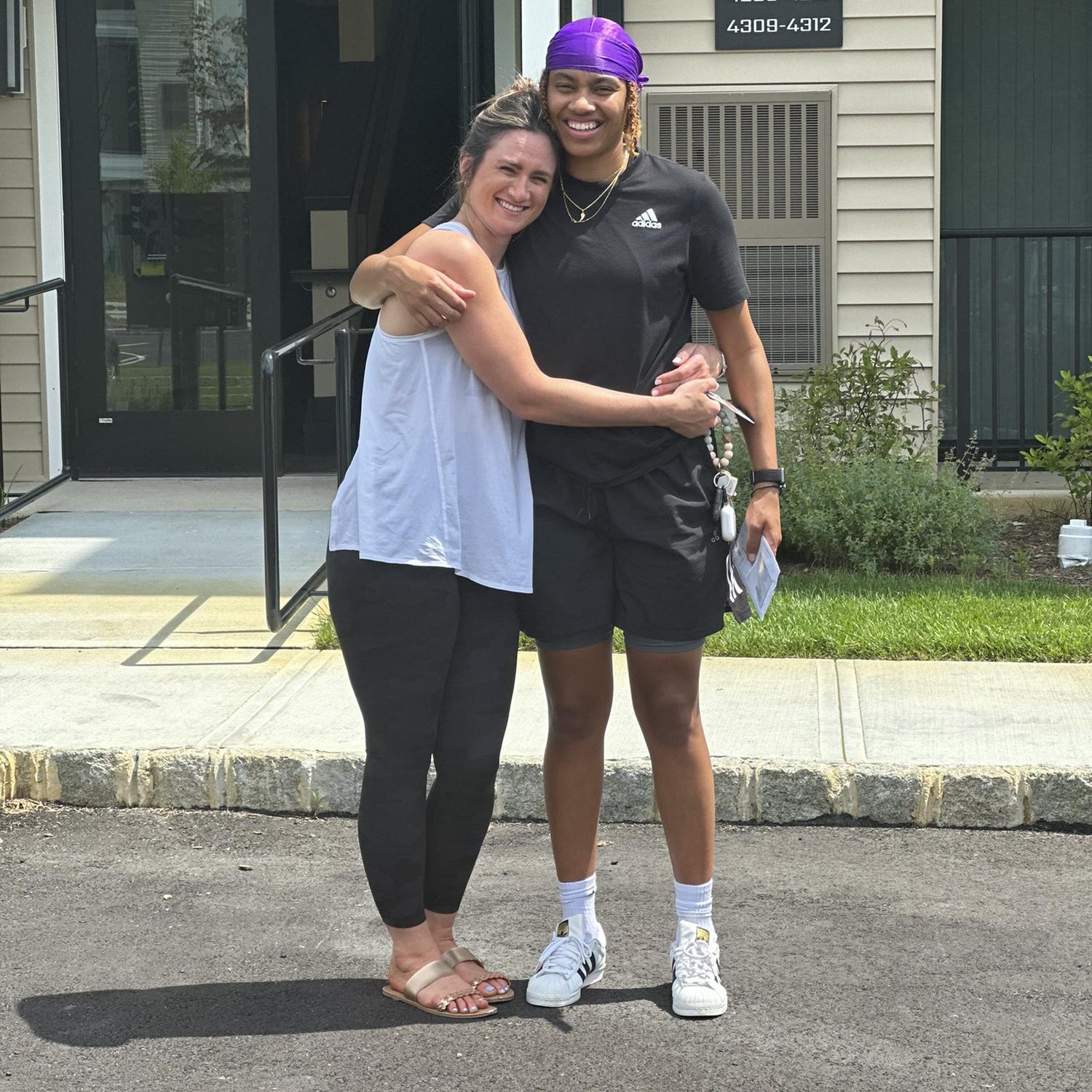 Move in day for our first place together