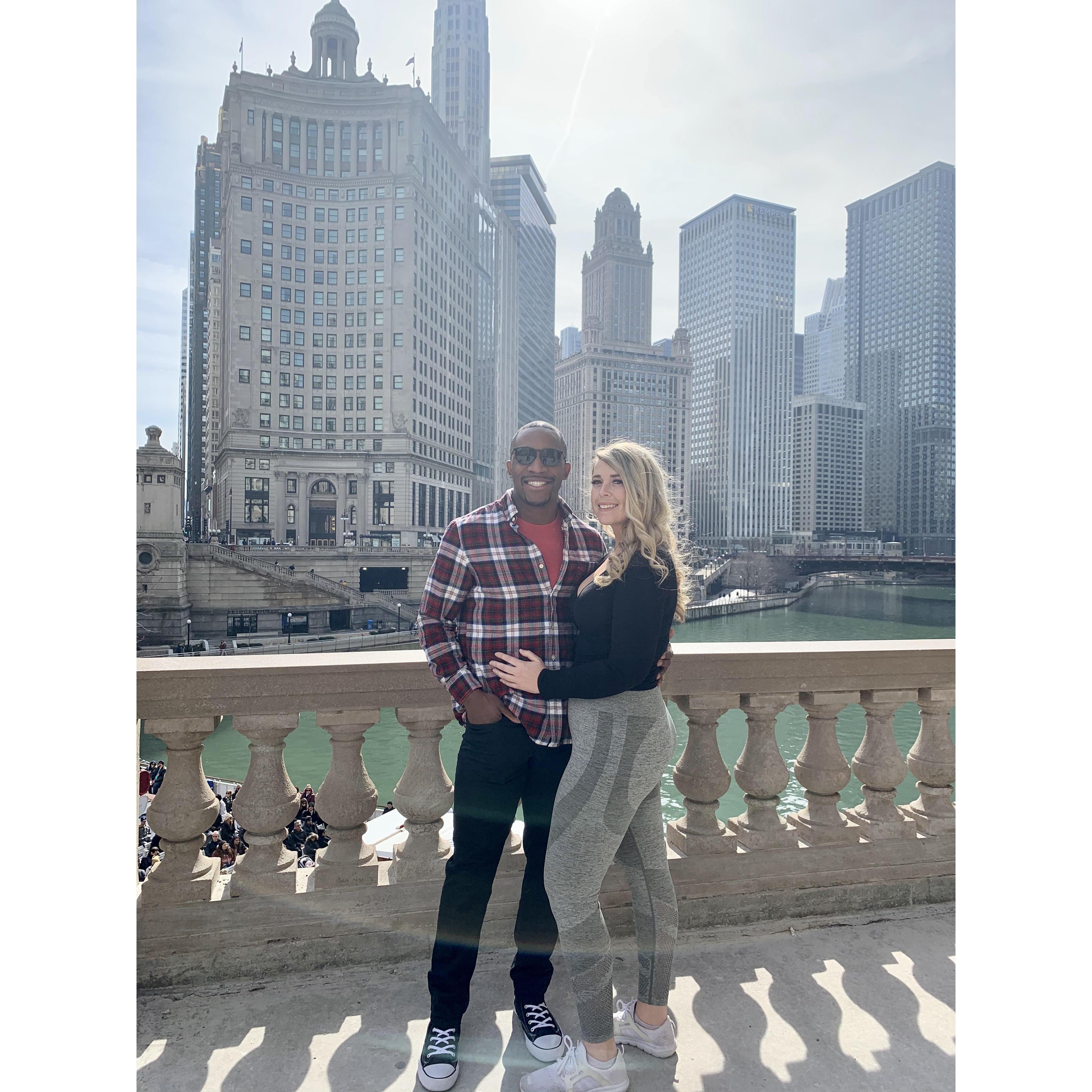 In the Windy City!