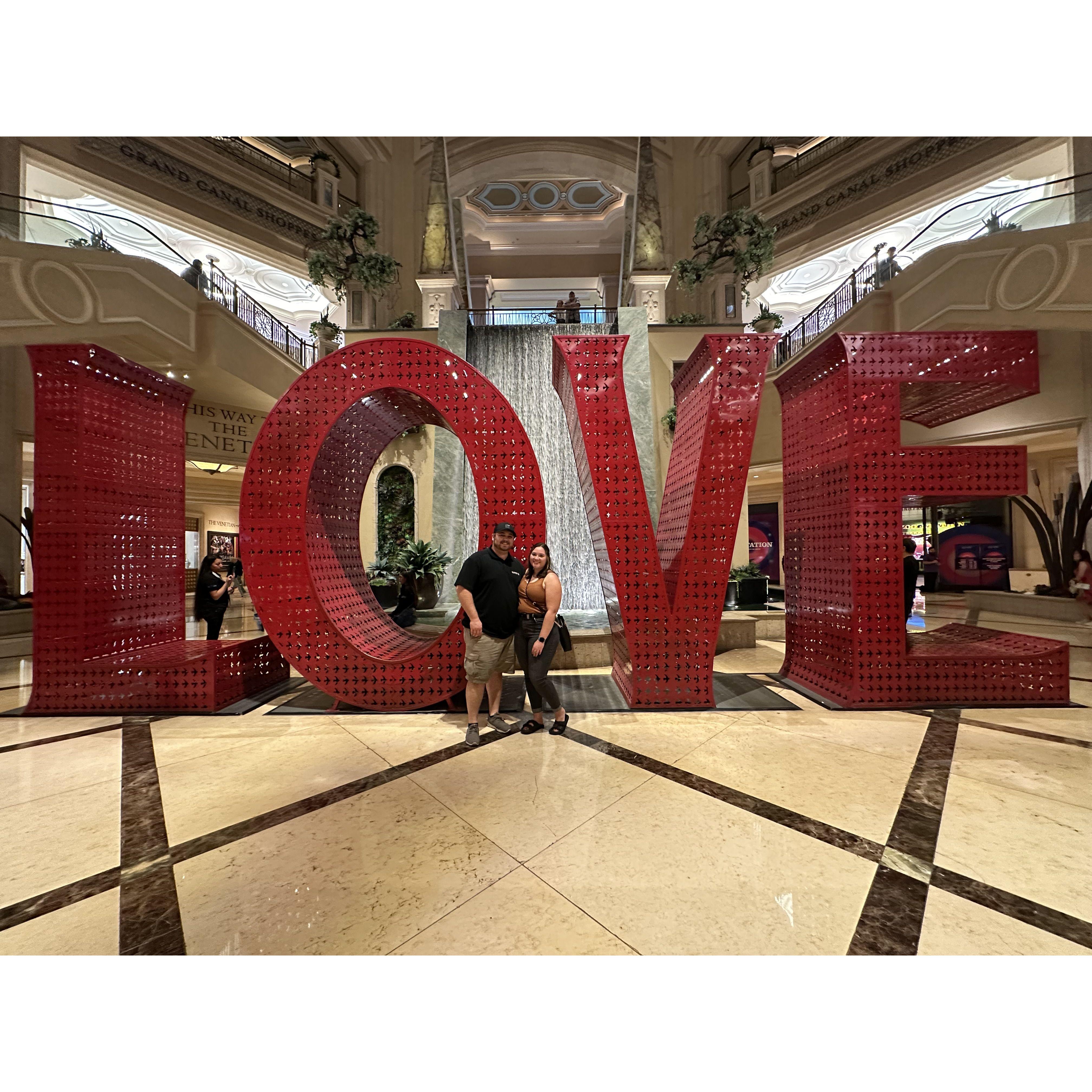 Las Vegas in the Venetian 2023