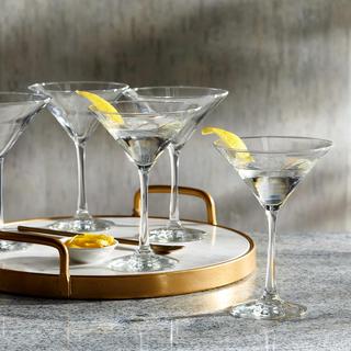 Entertaining Essentials Martini Glasses, Set of 6