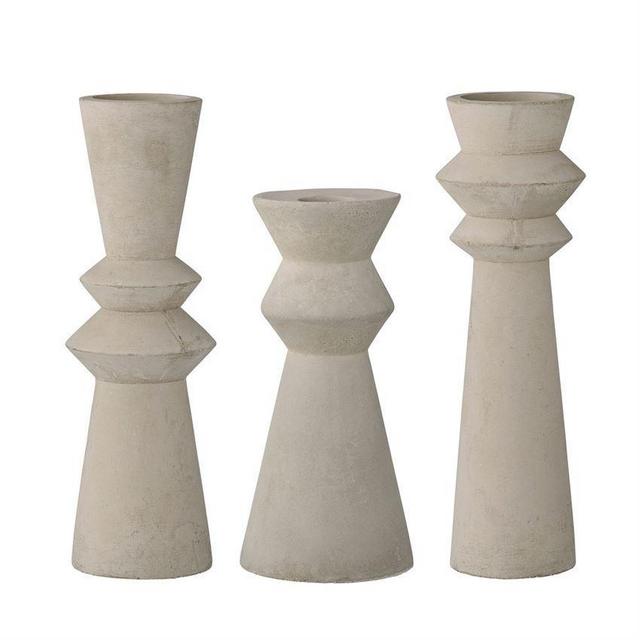 Set of 3 Cement Taper Holders design by BD Edition