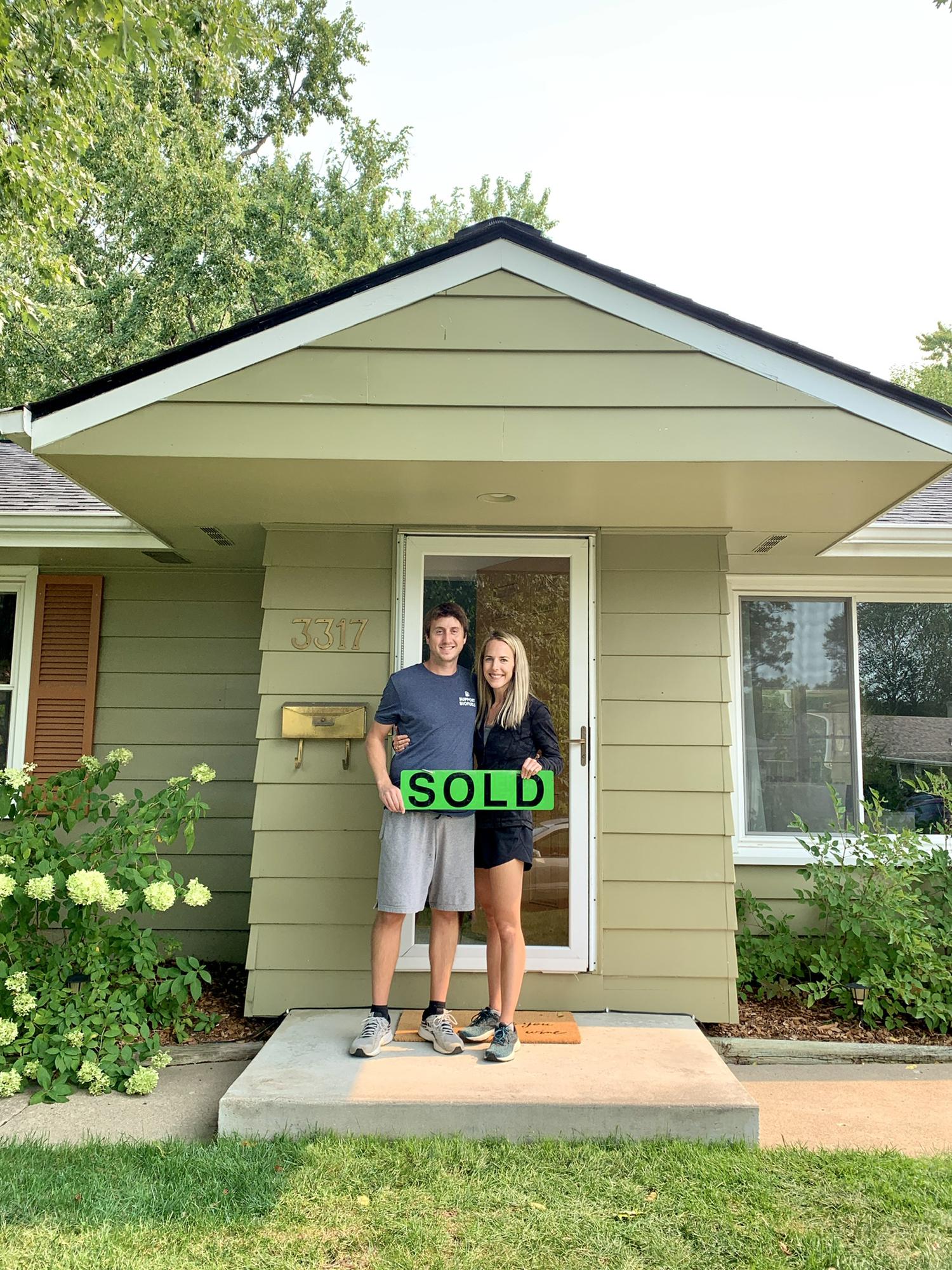 We sold our Minneapolis condo this past summer and moved into our new home in St. Louis Park!