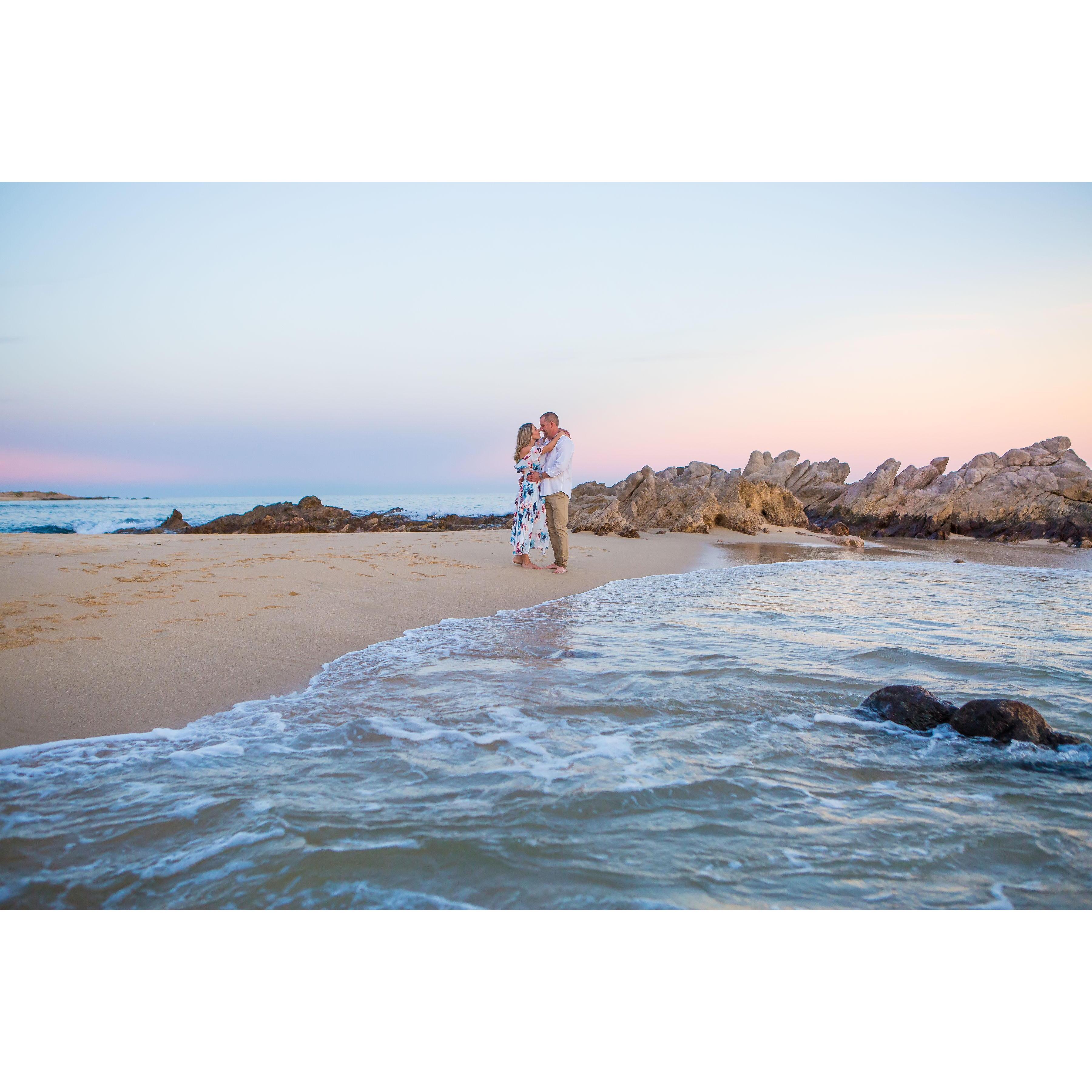 Our photo shoot we did in Cabo