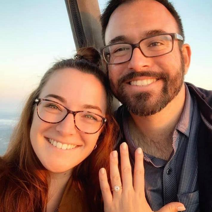 He proposed - June 2020
