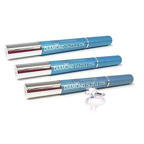 Connoisseurs Diamond Dazzle Stik Jewelry Cleanerto Bring out the Bling 3-PAck