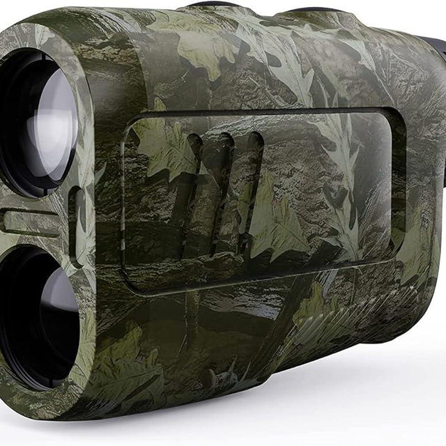ACPOTEL Range Finder for Shooting High Precision ±0.5 yd, Hunting Rangefinder Up to 656 Yards, Laser Range Finder with Bow Hunting Mode, Range Finder for Hunter (Camo)