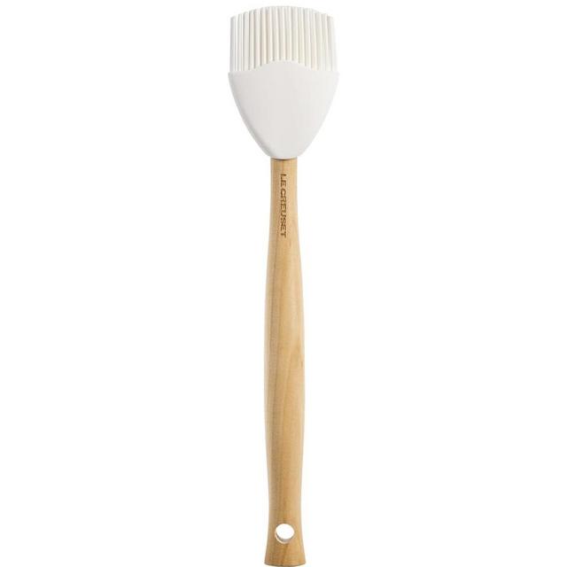 Le Creuset Silicone Craft Series Basting Brush, 10 1/2" x 2 1/8", White