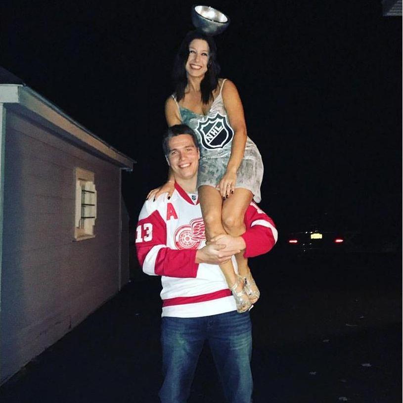 He's getting his trophy wife after all ;)
