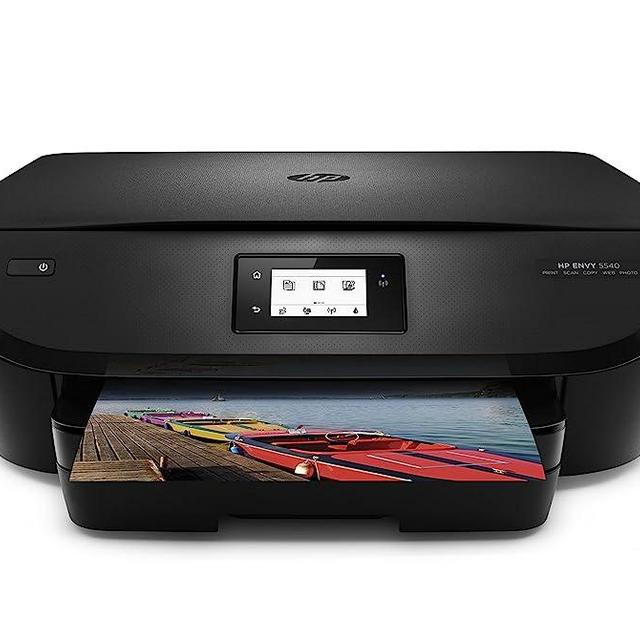 HP Envy 5540 Wireless All-in-One Color Photo Printer with Mobile Printing, HP Instant Ink or Amazon Dash replenishment ready (K7C85A)