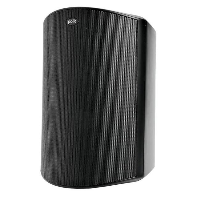 Polk Audio Atrium 8 SDI Flagship Outdoor Speaker (Black) - Use as Single Unit or Stereo Pair, Powerful Bass & Broad Sound Coverage, Withstands Extreme Weather & Temperature