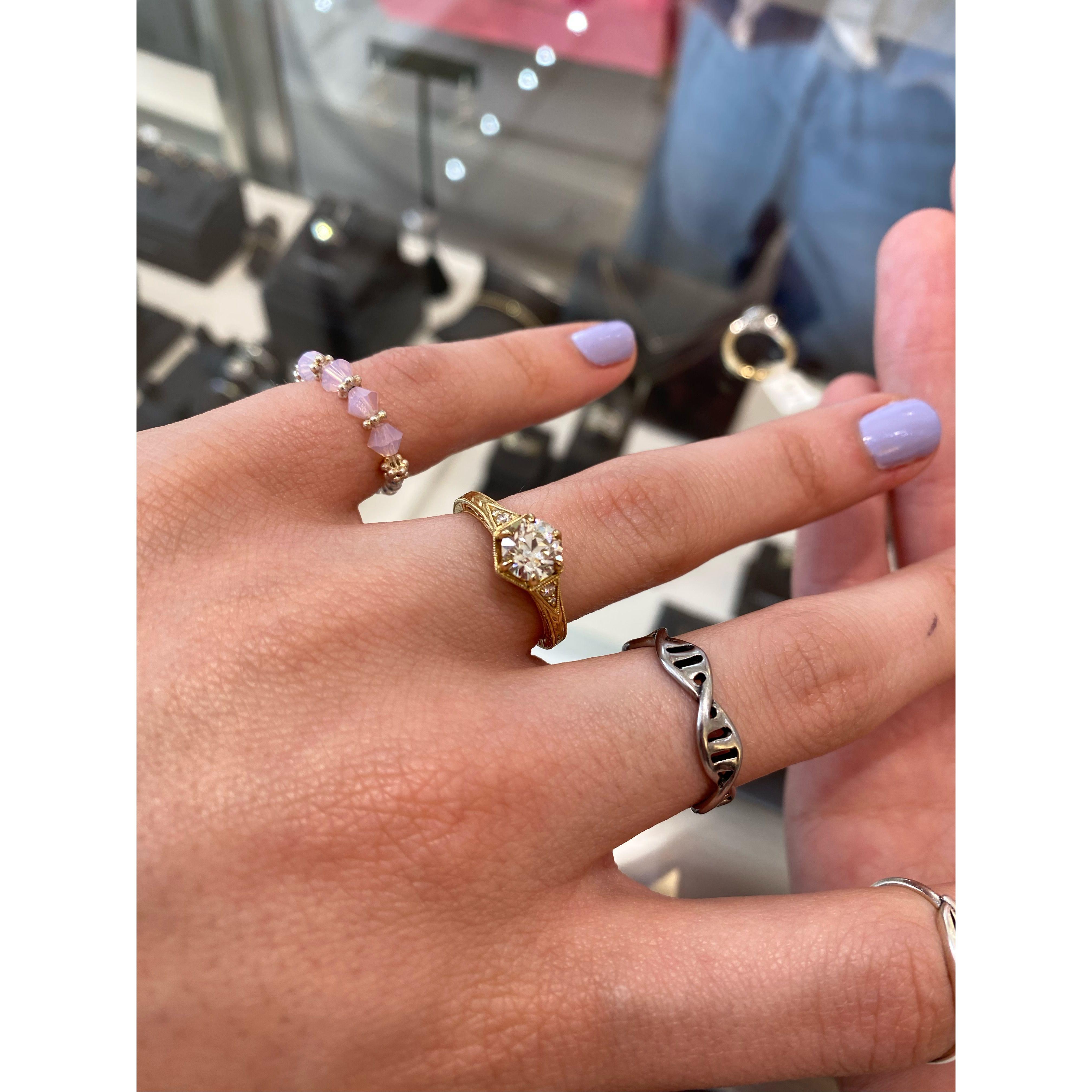 Finding the engagement ring in Cape May (about a year and a half before the proposal)