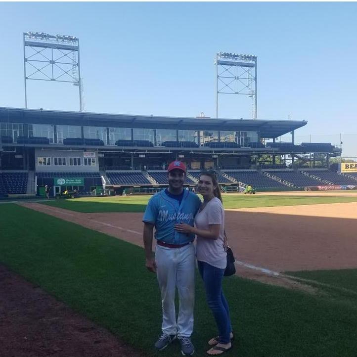 After Steve finished playing in the All Stars game at the Dunkin Donuts stadium in Hartford, CT. Making his local baseball team, The Mustangs, proud. Such a cool experience!

September, 2017