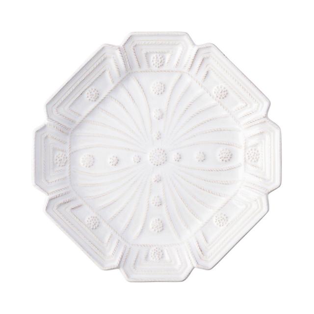 Juliska Jardins du Monde Whitewash Heligan Dessert/Salad Plate