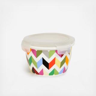 Ziggy Big Porcelain Storage Container, Set of 2