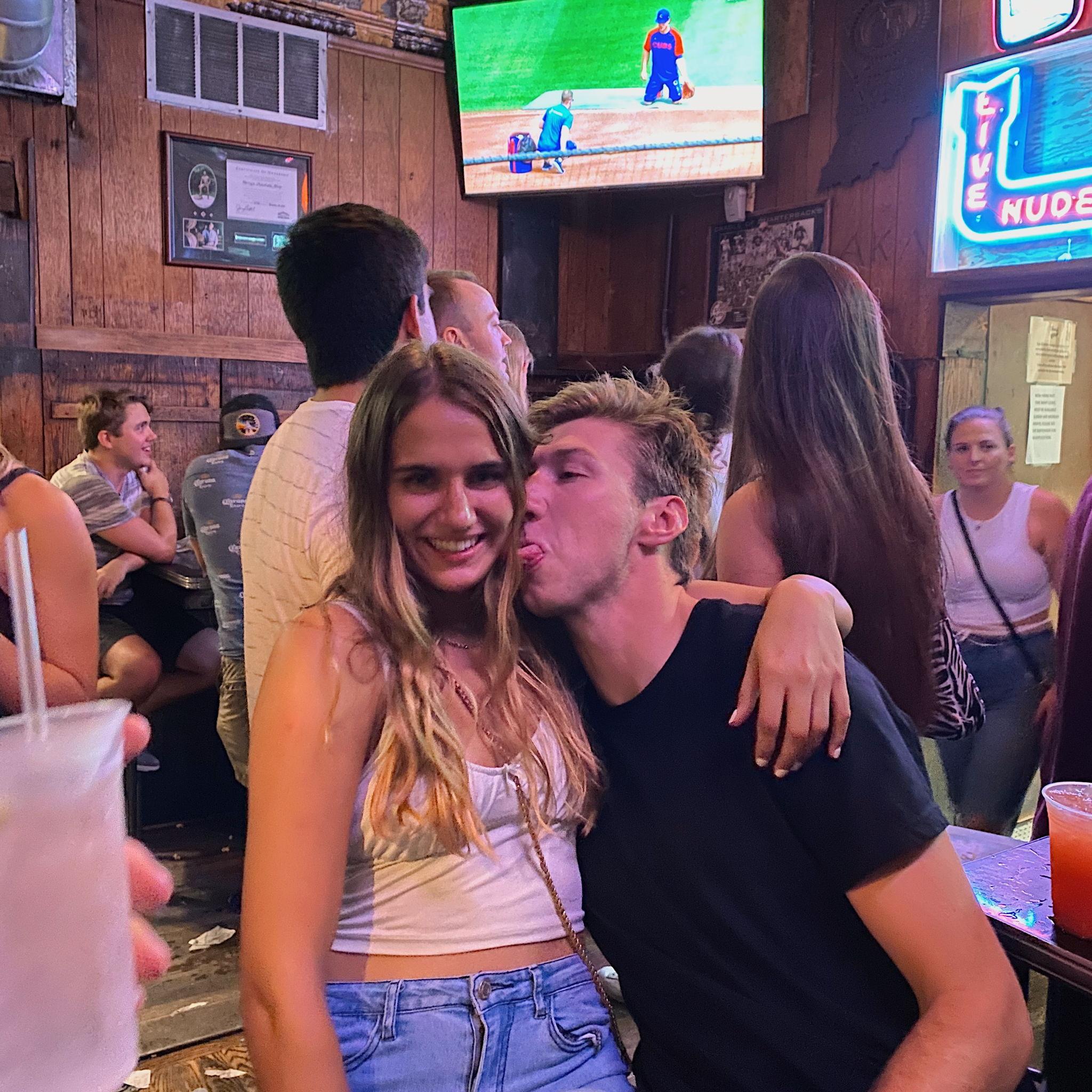 actin' up at Harrys!