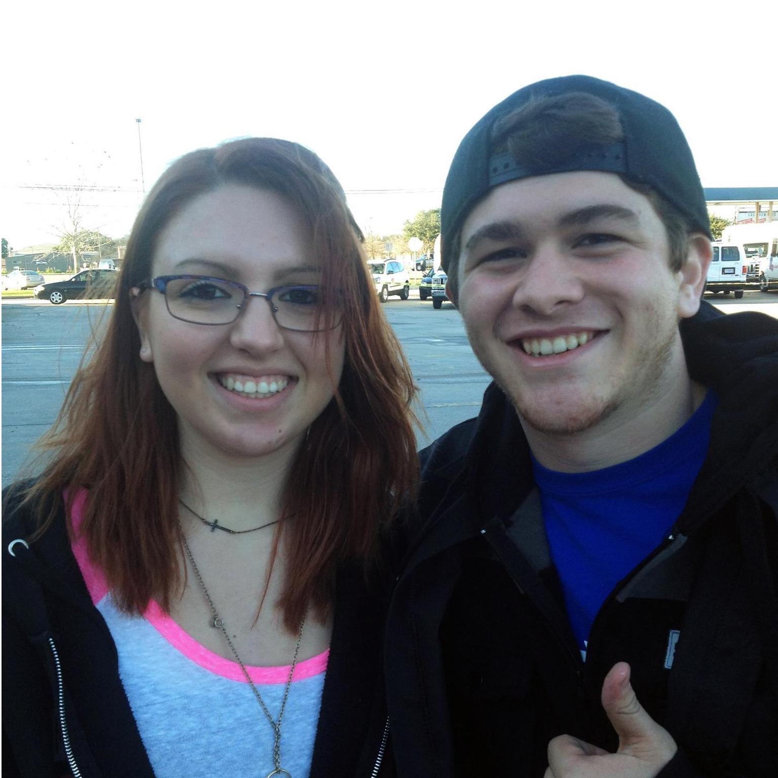 The first time Connor ever took me to a car show.