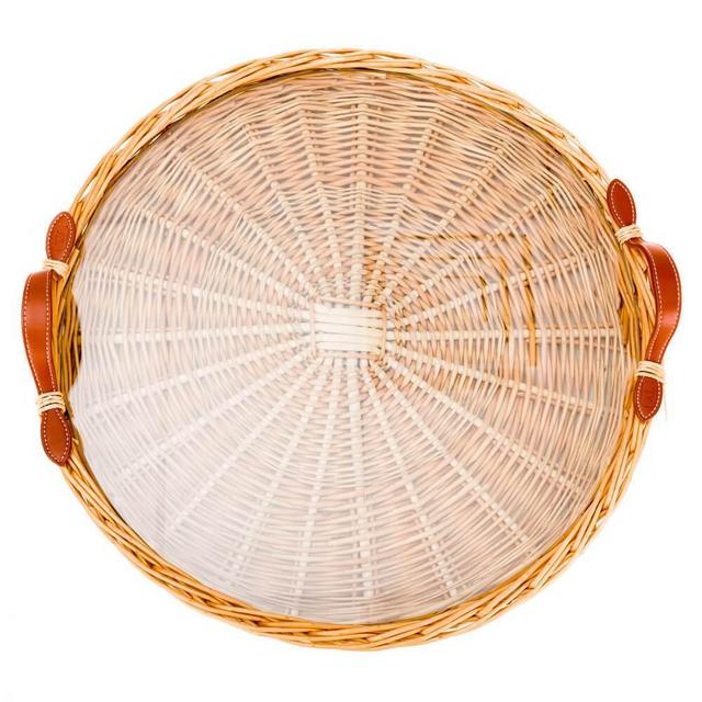Island Tray - Round - Tan