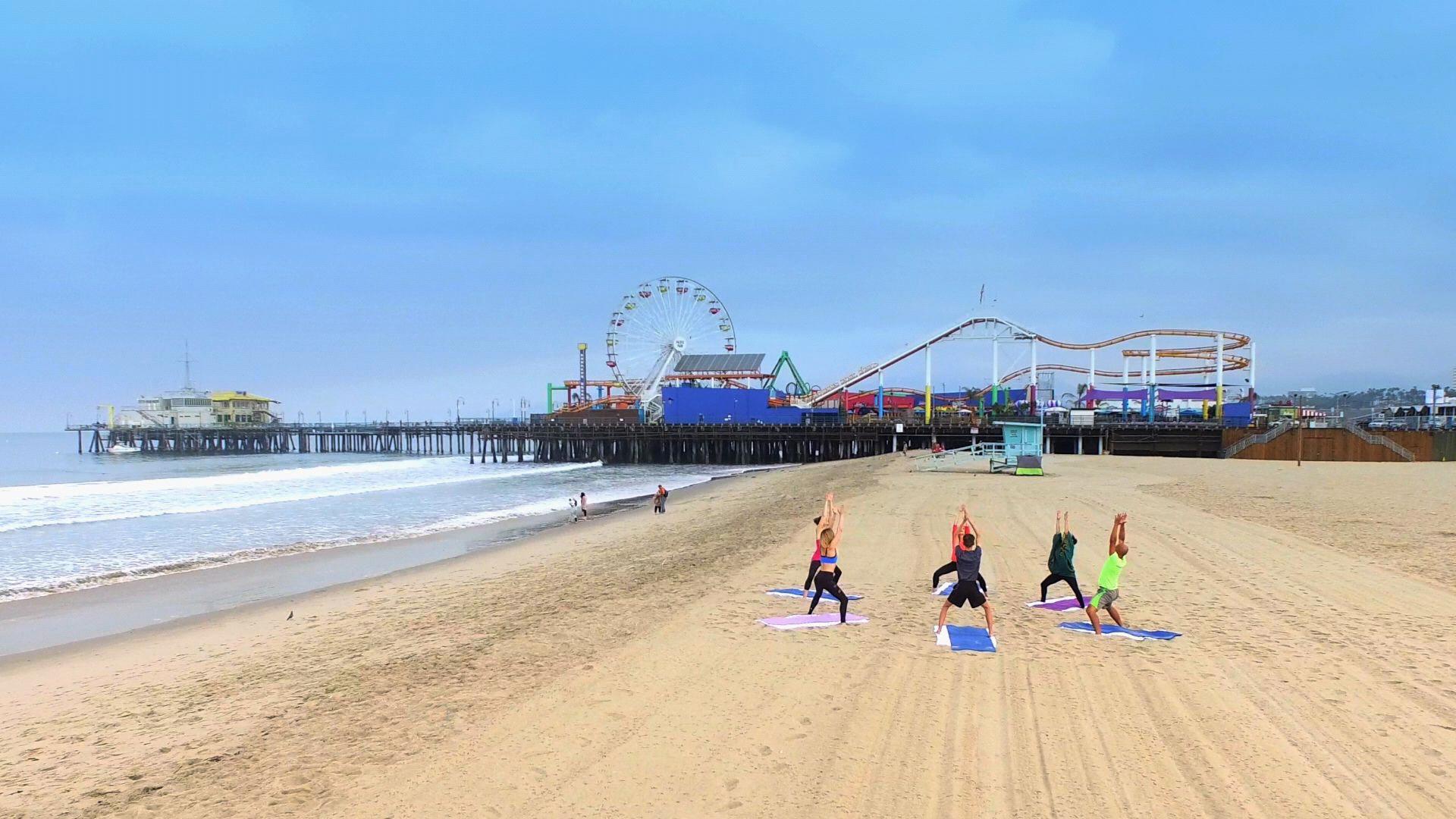 Santa Monica Beach & Pier