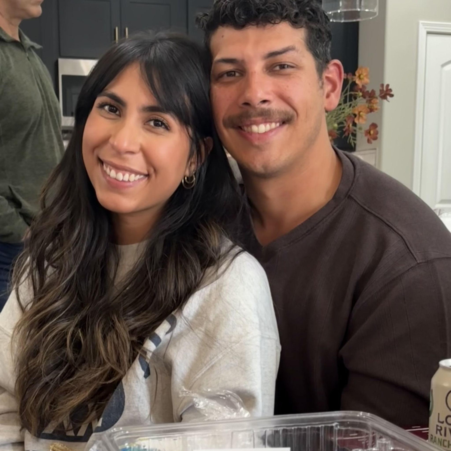 My mama snapped this picture of us <3