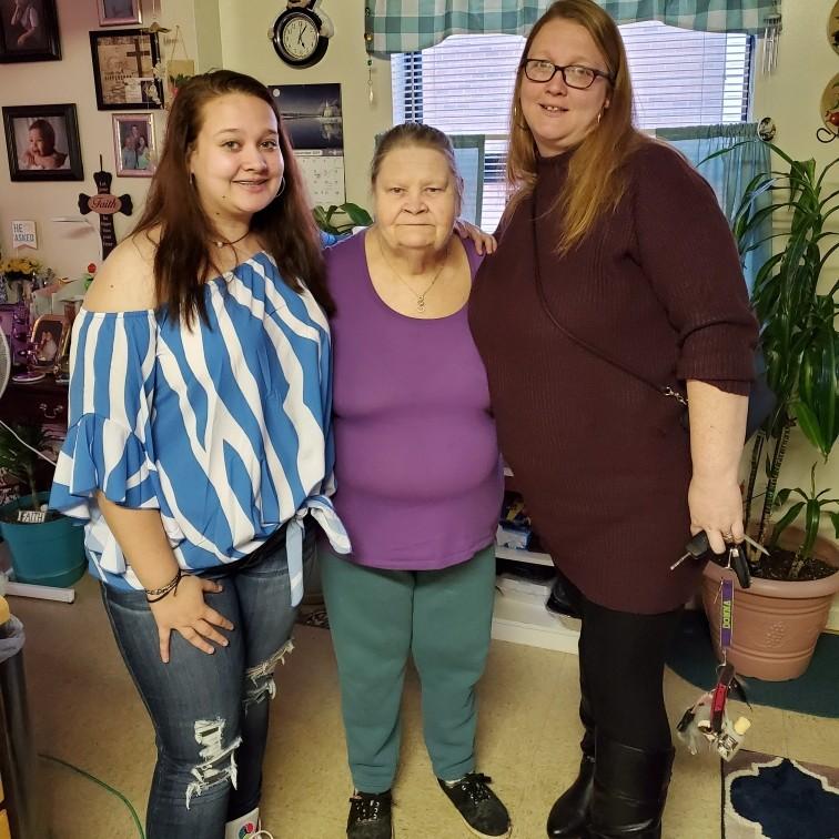 Brides Aunt, Niece, Sister , Pritchard family
