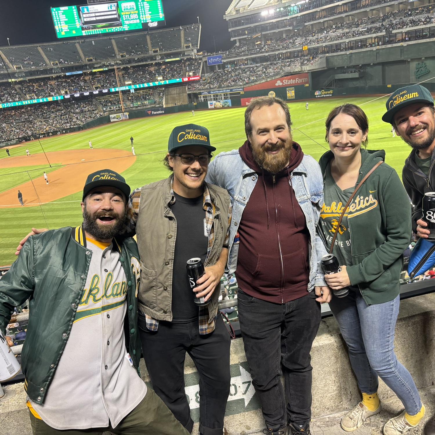Last As game at the Coliseum