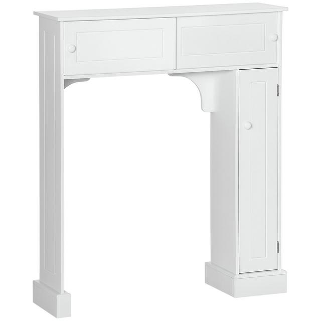 Bathroom Over-The-Toilet Storage Cabinet Shelf Freesding Spacesaver