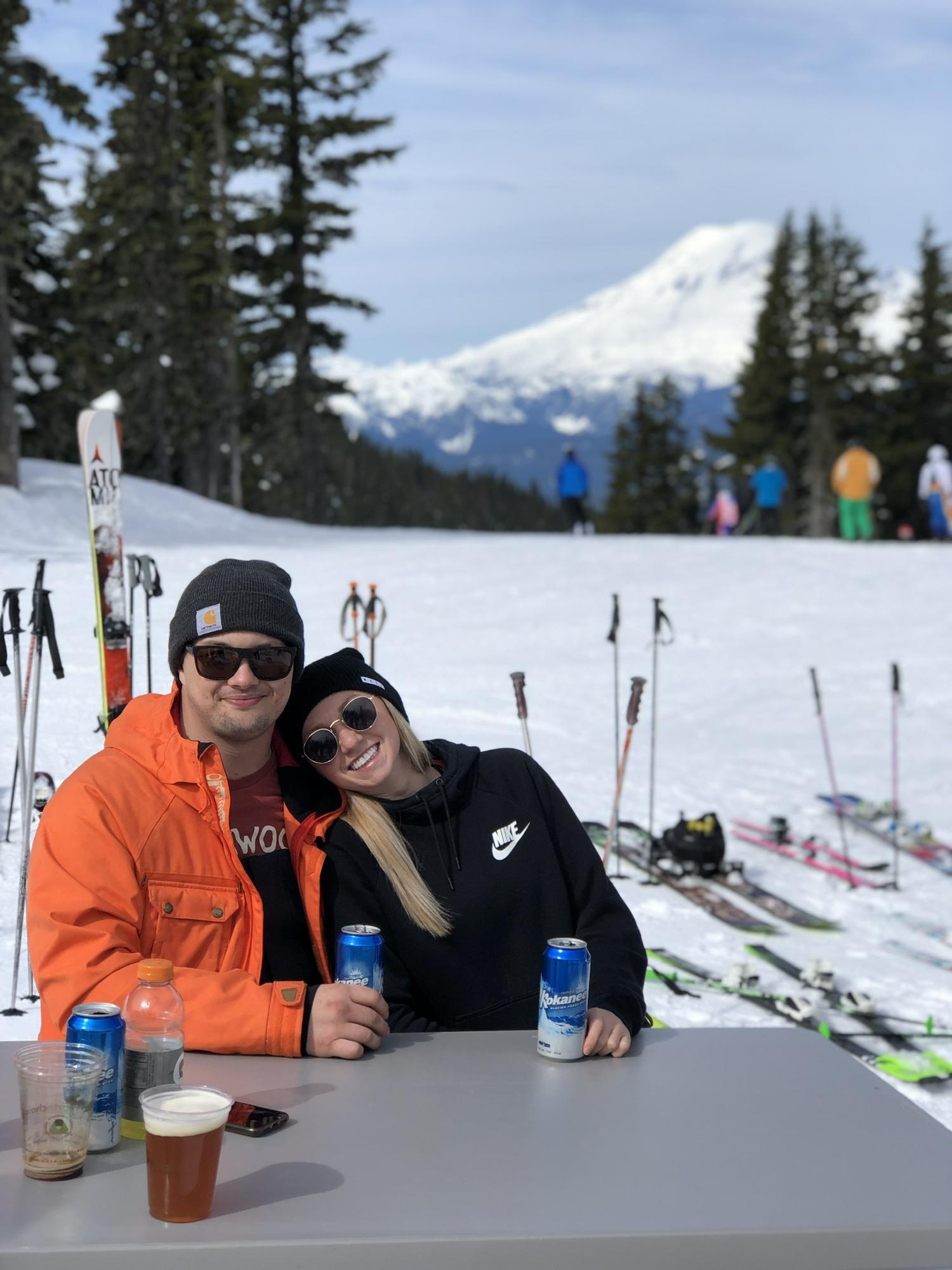 The Turnbull family taught Jess to ski and to love Kokanee