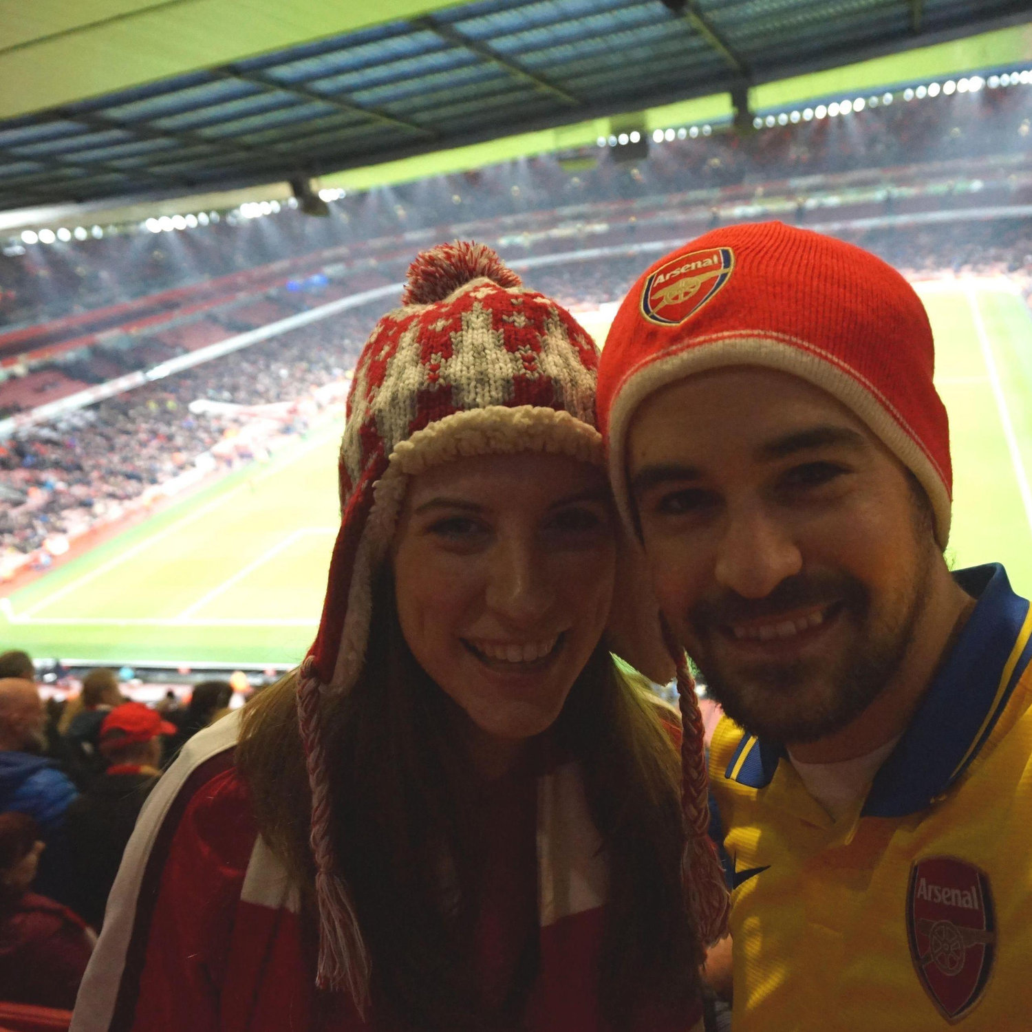 Watching an Arsenal match in England in 2016