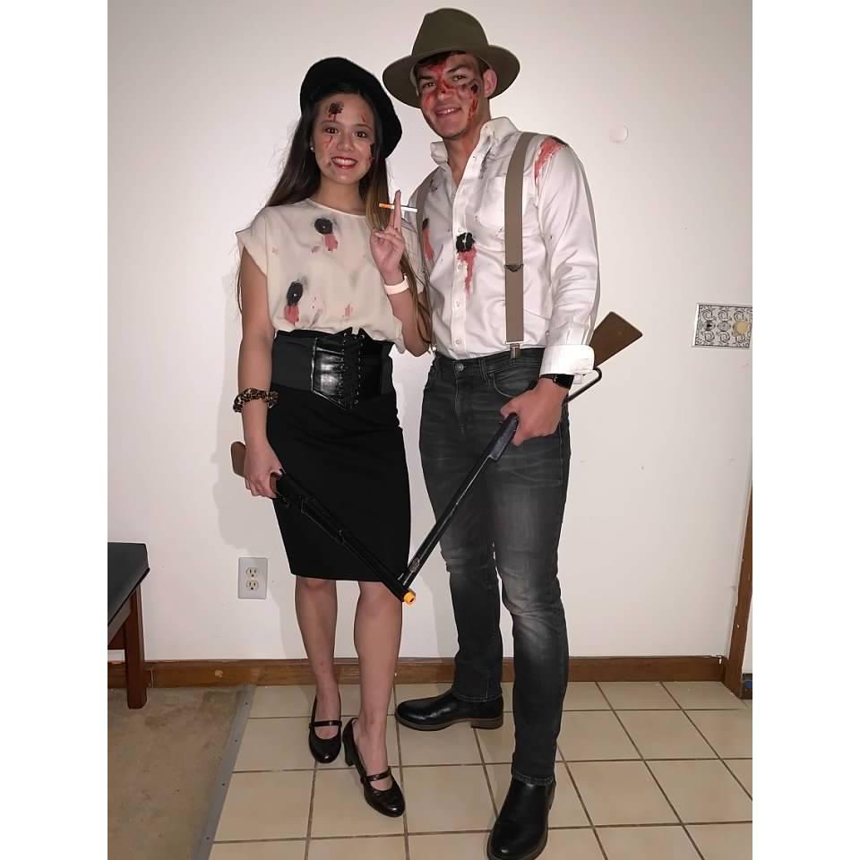 My favorite costume...can you guess who we are? 