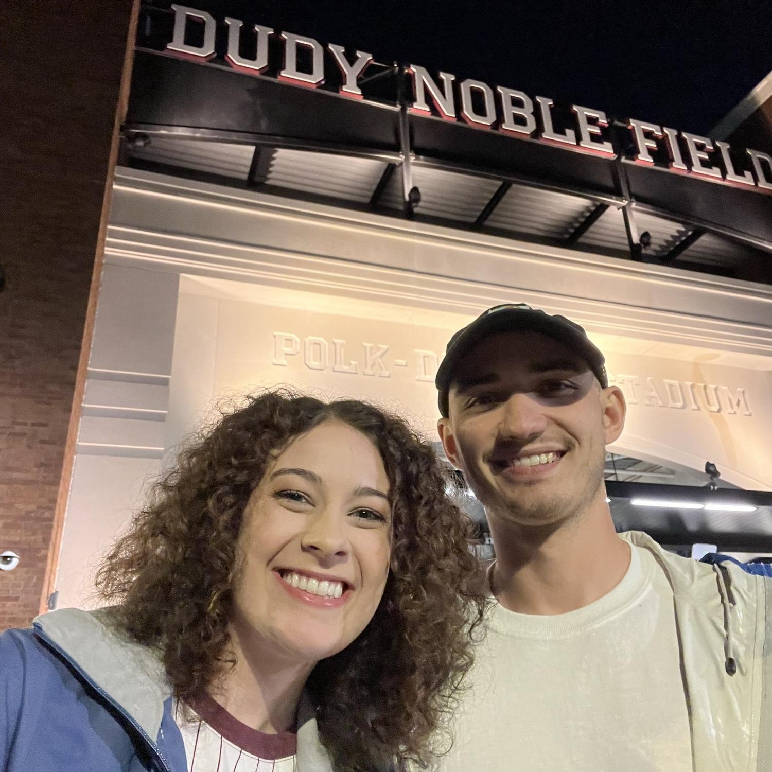 Austin’s first time in Starkville!