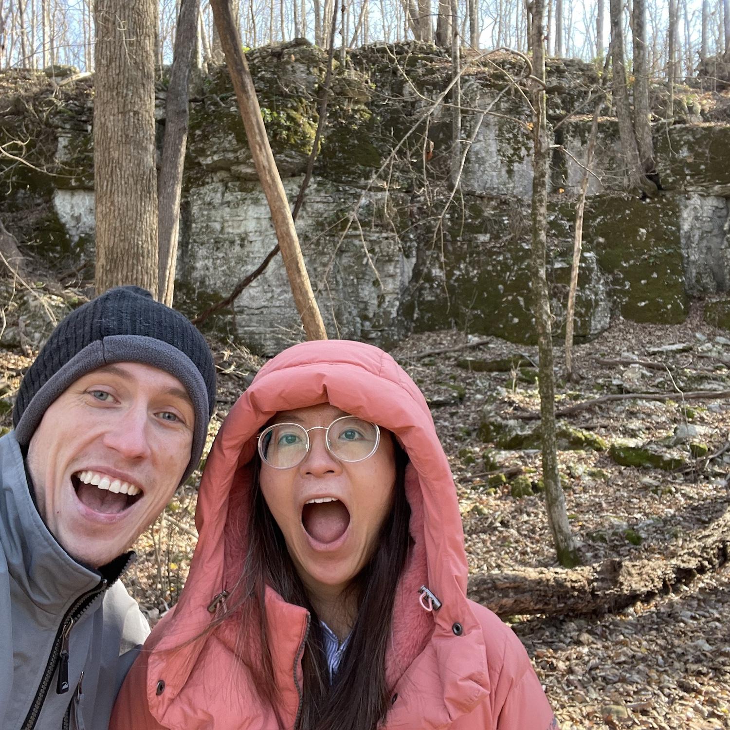 Mount Sano in Huntsville is beautiful, Benjamin told Nina the story about the hotel on the top of the mountain. In the past, people thought drinking water from this mountain would cure their diseases!