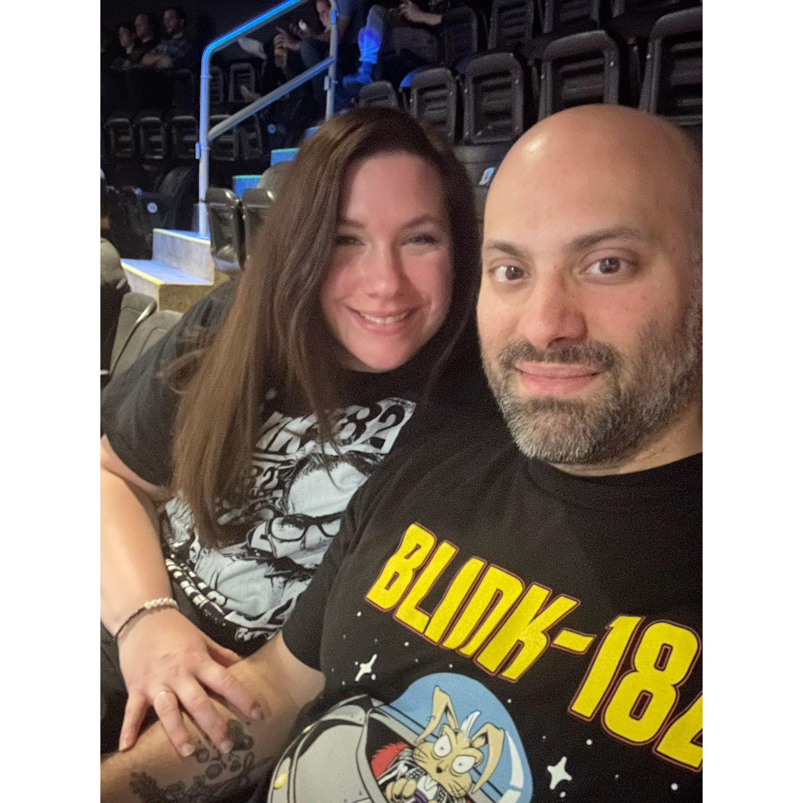 Blink-182 Concert - TD Garden, Boston, MA