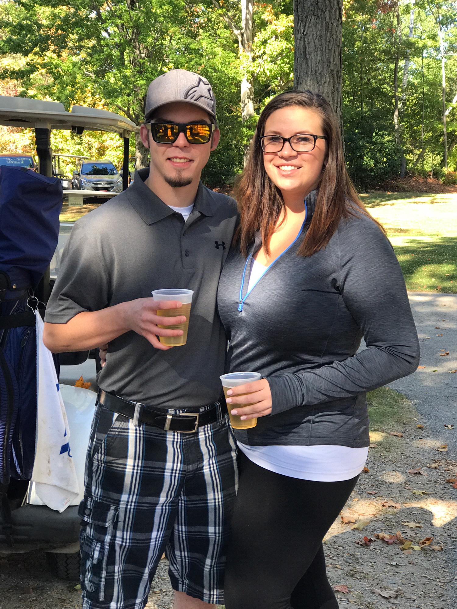 First time golfers!