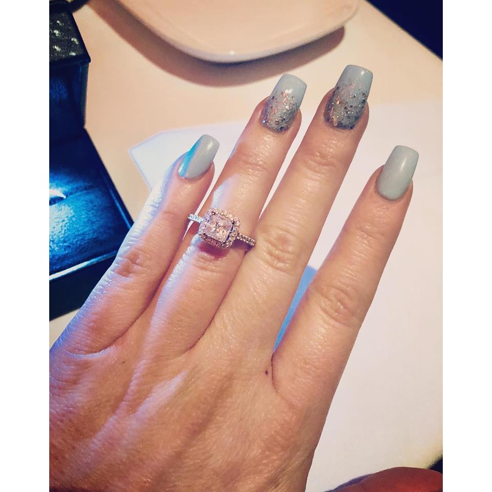 The day she said yes!