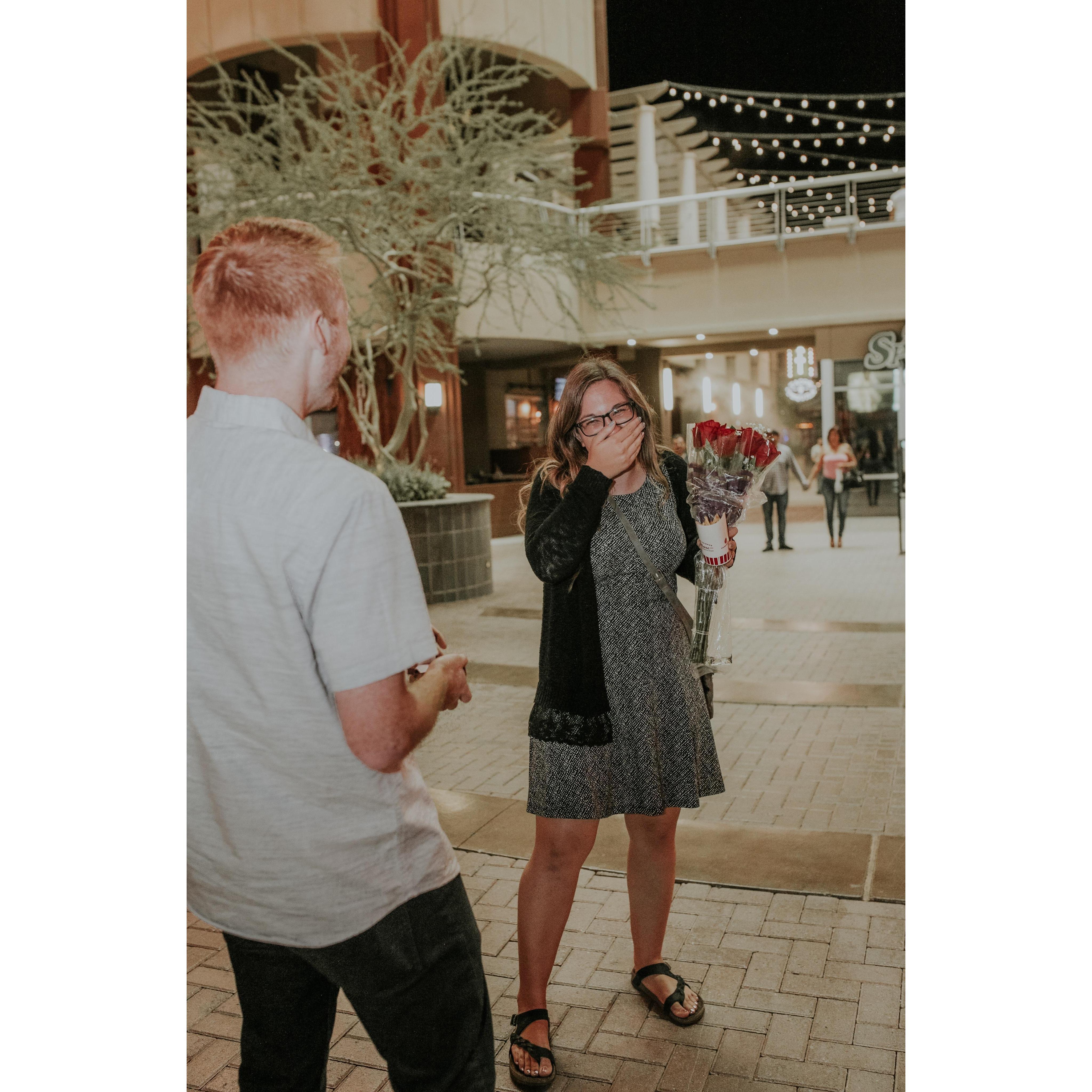 Proposal at Westgate