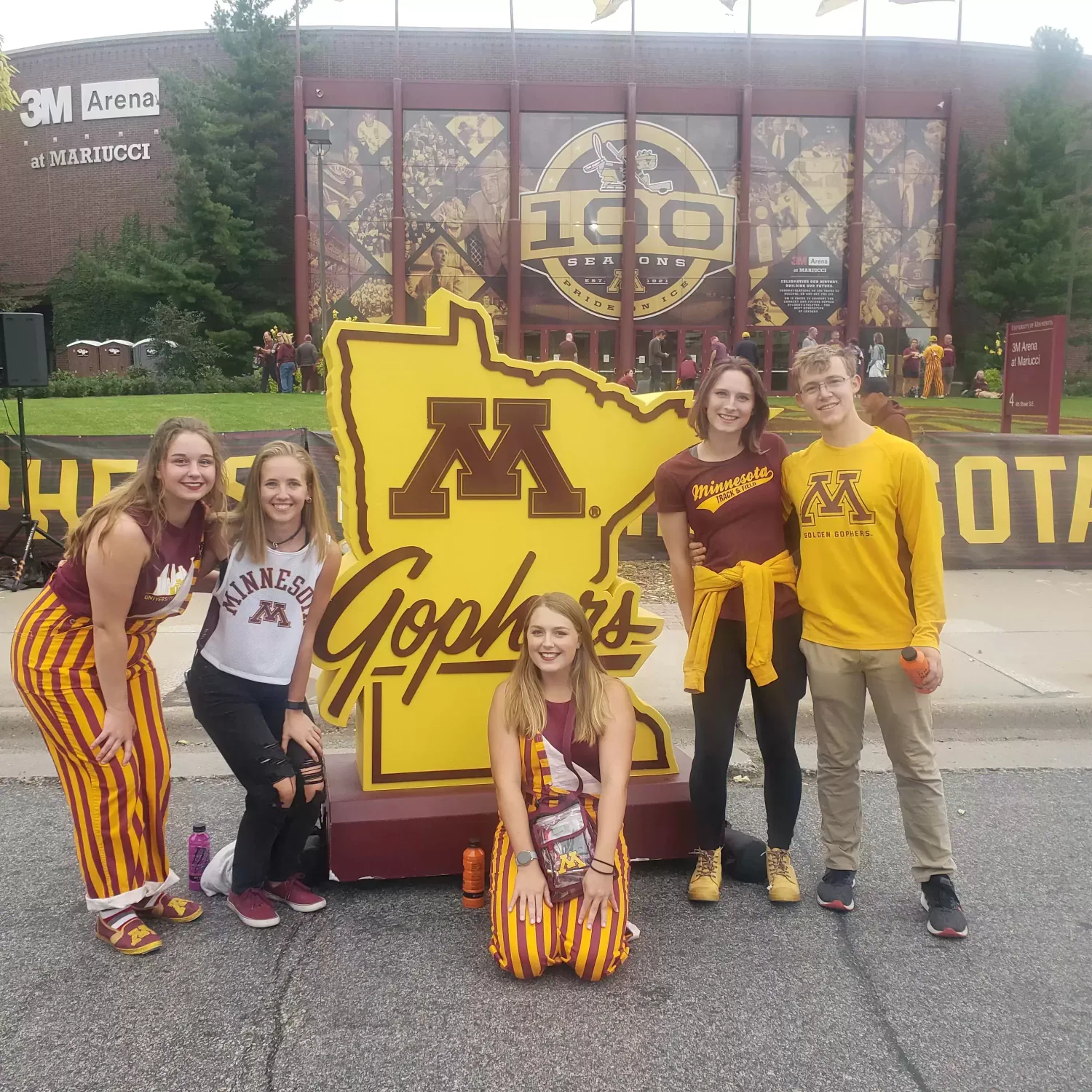 Homecoming Game 2022 with Abby, Zoe and Grace