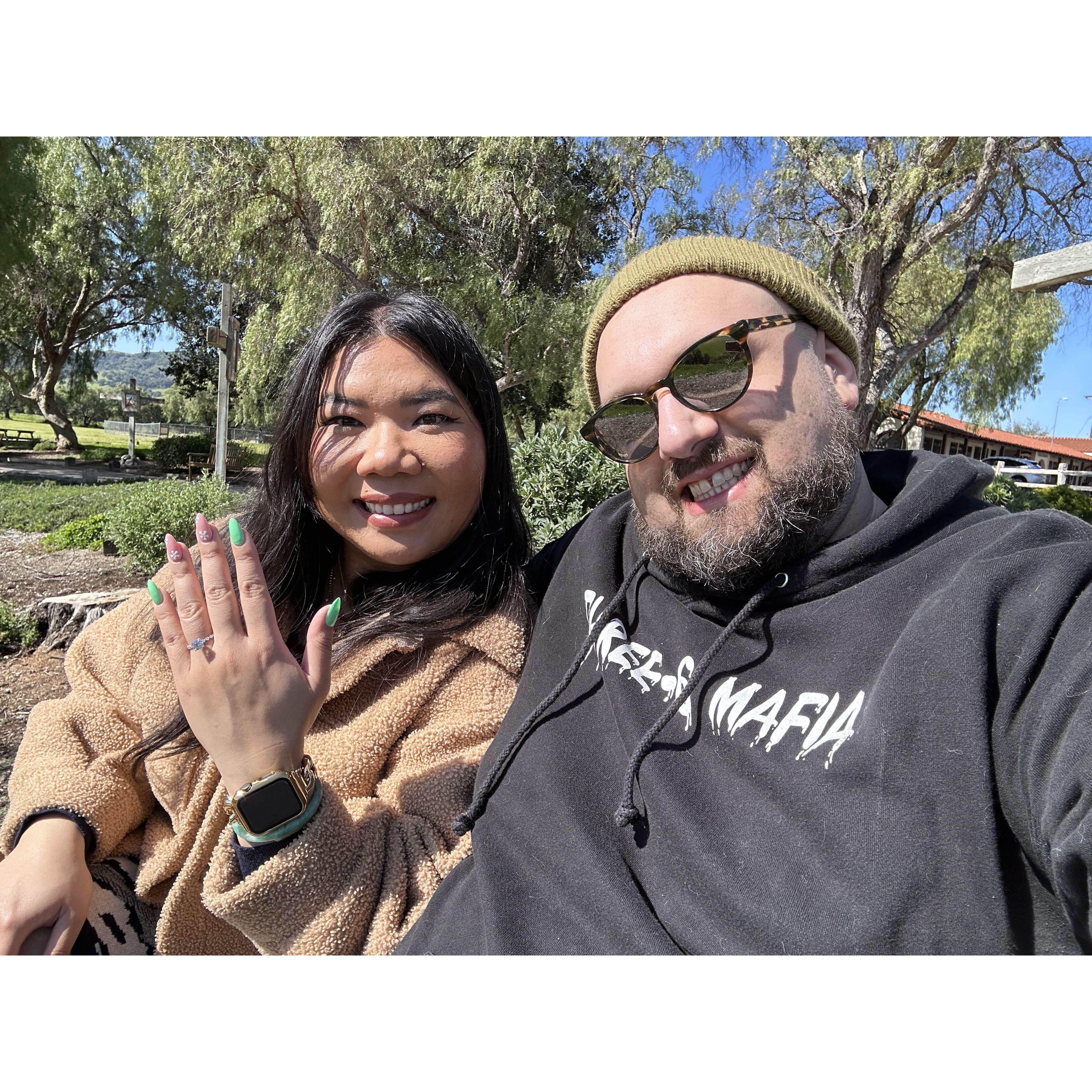 I said "YES!" 3/25/23 Solvang, CA
