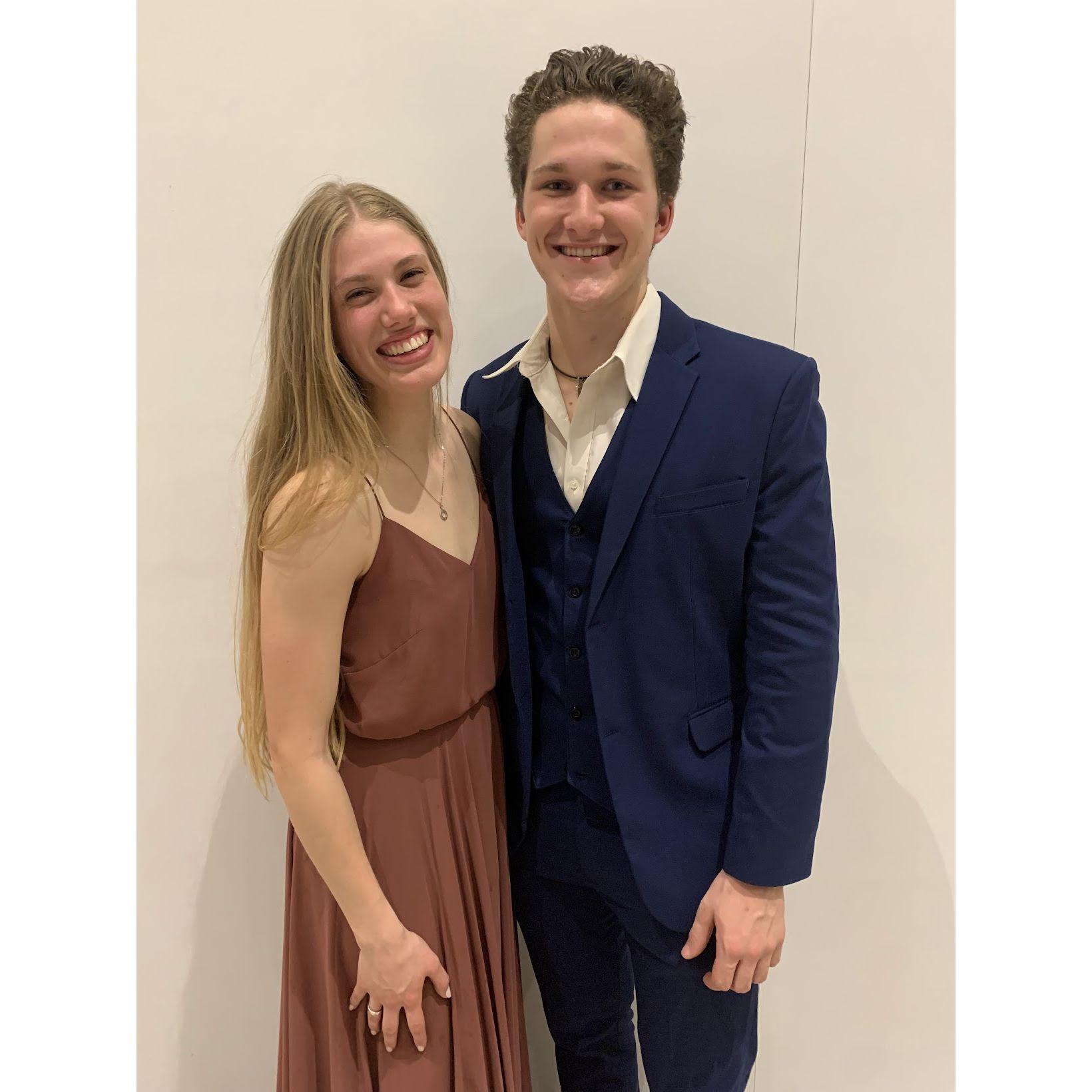 Our first President's Ball together!