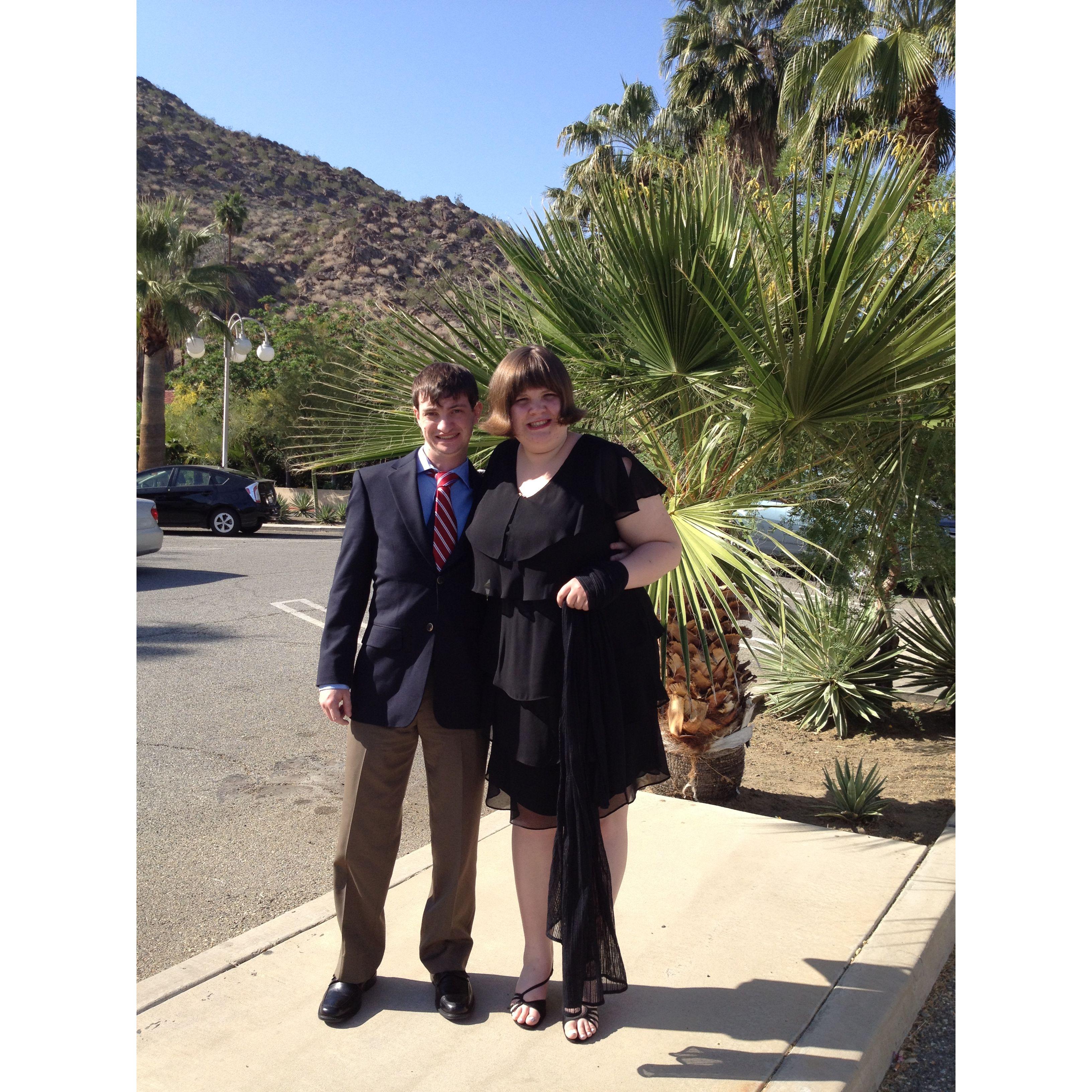 Andy and Jenny in Palm Springs