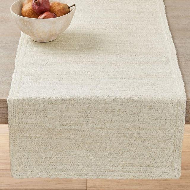 Colton Jute Table Runner - Ivory